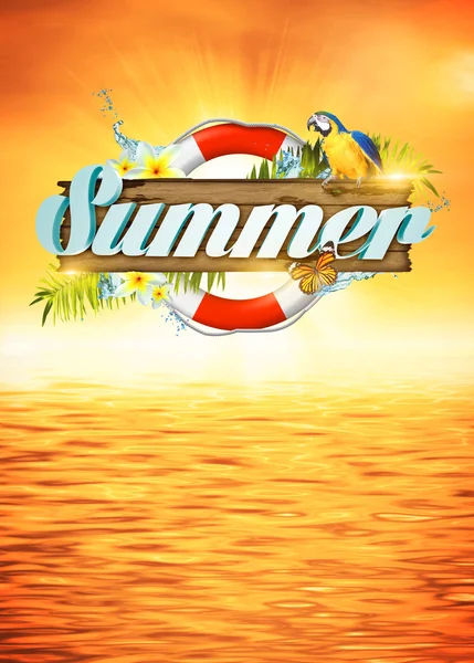 Summer background — Stock Photo, Image