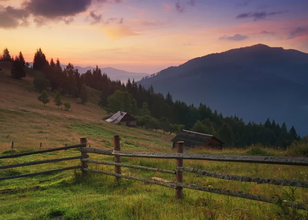 Natuurlijke zomerlandschap — Stockfoto