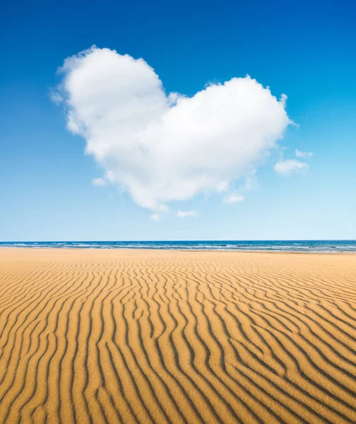 Dunas Areia Praia Durante Pôr Sol Paisagem Verão Deserto Tempo — Fotografia de Stock