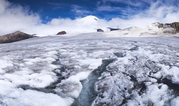 Fluss am Gletscher — Stockfoto