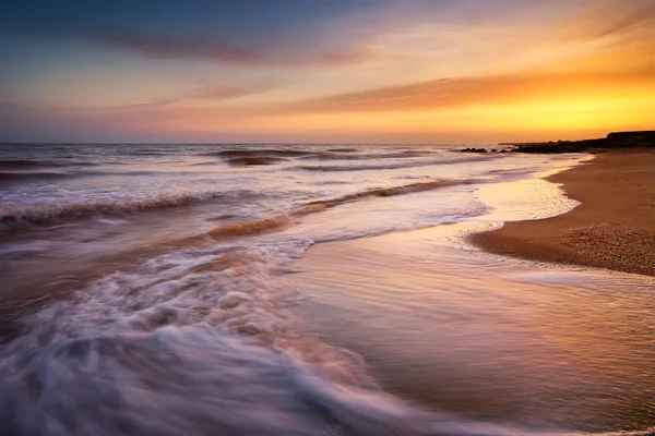 Mare durante il tramonto — Foto Stock
