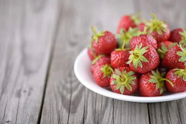 Erdbeere als Hintergrund — Stockfoto