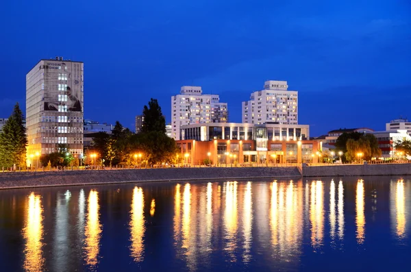 Wroclaw city by night — Stock Photo, Image