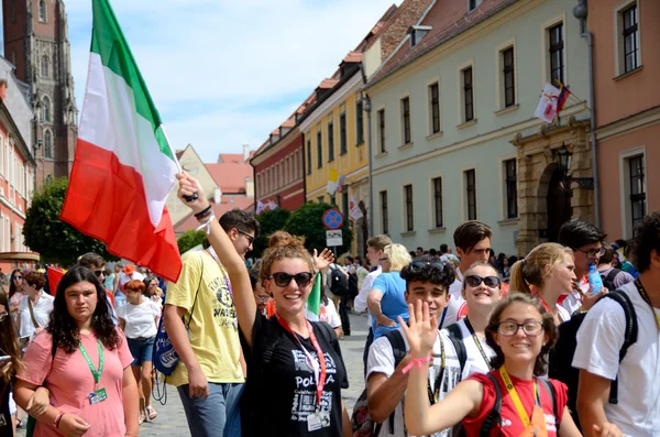 Die Weltjugendtage — Stockfoto