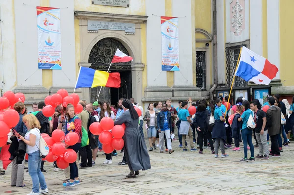 World Youth Day 2016 in Trzebnica — Stock Photo, Image