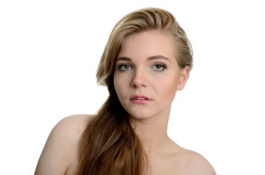 Nazik kız portre
