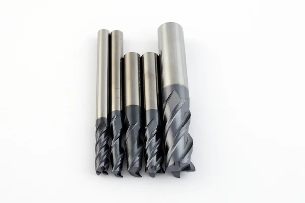 Carbide endmills — Stockfoto