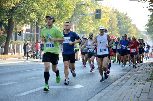 Maratón de Wroclaw - corredores —  Fotos de Stock