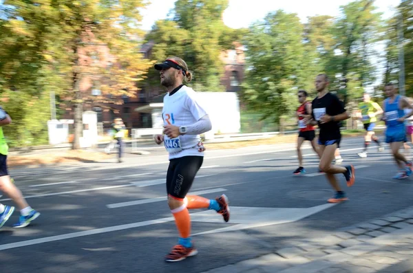 Wroclaw Marathon - runners — 图库照片