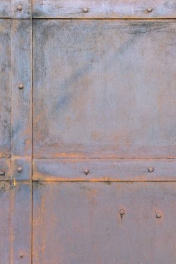 Ortaçağ demir paslı doku parçası gri