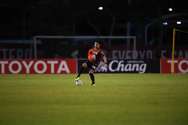 Bangkok Thailand 19Sep2020 Kanokpol Pudsapakom Player Police Tero Action Thaileague — Stock Photo, Image