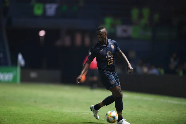 Buriram Thajsko Mar13 2019 Modibo Maiga Hráč Buriramu United Action — Stock fotografie