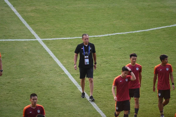 Buriram Thailand Mar13 2019 Newin Chidchob President Buriram United Action — Stock Photo, Image