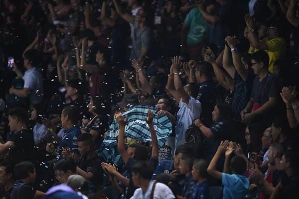 Buriram Thailand Mar13 2019 Αγνώστων Στοιχείων Ανεμιστήρας Δράση Κατά Διάρκεια — Φωτογραφία Αρχείου