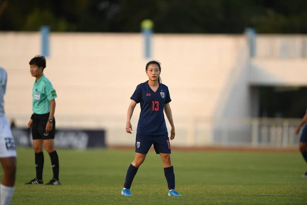 Chonburi Thailand 19Aug2019 Nutwadee Pramnak Hráč Thajska Akci Během Aff — Stock fotografie