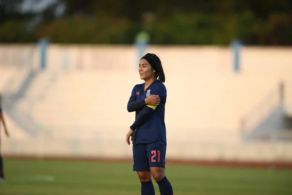 Chonburi Thailand 19Aug2019 Kanjana Sangngoen Player Thailand Action Aff Thailand — Stock Photo, Image