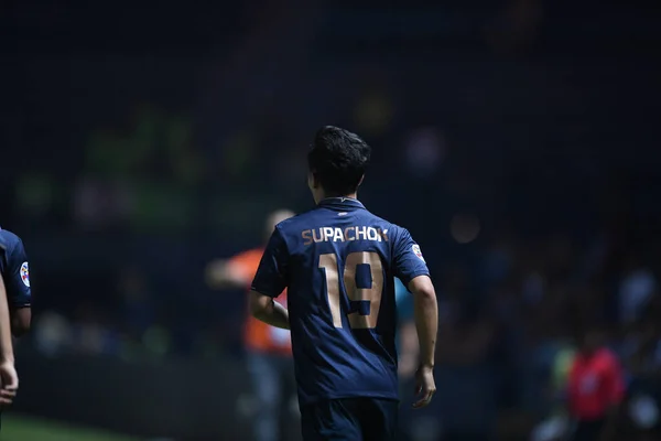 Buriram Tailandia Mar13 2019 Supachok Sarachat Jugador Buriram Unido Acción —  Fotos de Stock