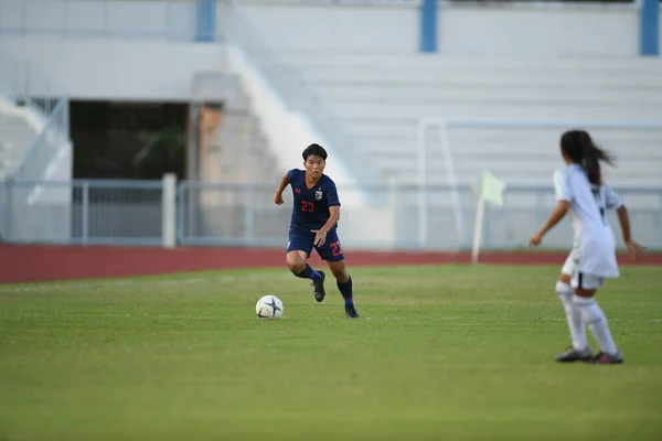 Chonburi Thailand 19Aug2019 Phonphirun Philawan Παίκτης Της Ταϊλάνδης Δράση Κατά — Φωτογραφία Αρχείου