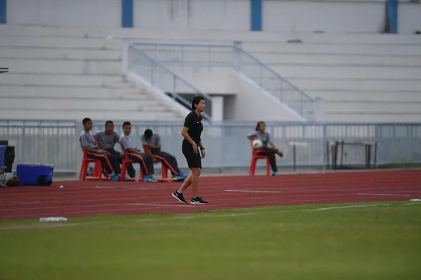 Bangkok Tailândia 17Aug2019 Nur Izyani Noorghani Gerente Singapore Ação Durante — Fotografia de Stock