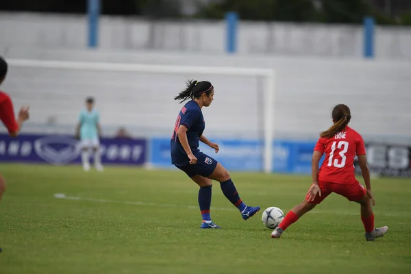 Bangkok Tailândia 17Aug2019 Irravadee Makris Jogador Thvania Ação Durante Aff — Fotografia de Stock