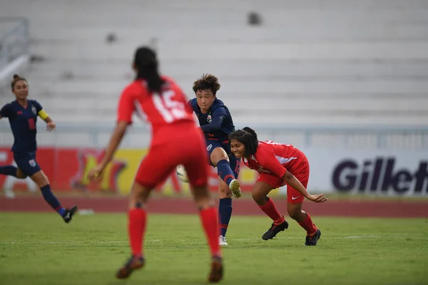 Bangkok Thailand 17Aug2019 Rattikan Thongsombut Player Thailand Action Aff Thailand — Stock Photo, Image