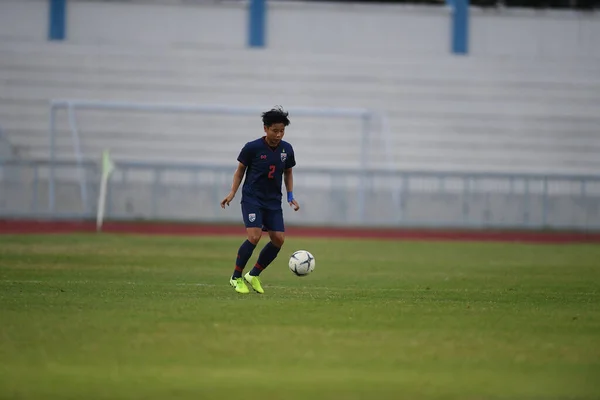 Bangkok Thailand 17Aug2019 Kanjanaporn Saenkhun Player Thailand Action Aff Thailand — Stock Photo, Image