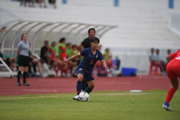 Bangkok Thailand 17Aug2019 Orapin Waenngoen Player Thailand Action Aff Thailand — Φωτογραφία Αρχείου