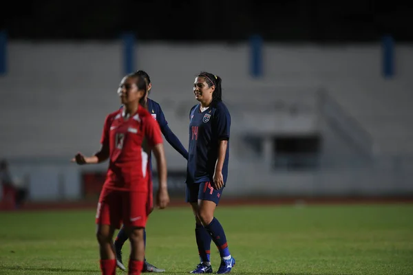 Bangkok Thailand 17Aug2019 Irravadee Makris Hráč Thailandu Akci Během Aff — Stock fotografie