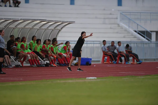 Bangkok Tailandia 17Aug2019 Nur Izyani Noorghani Gerente Singapore Acción Durante — Foto de Stock