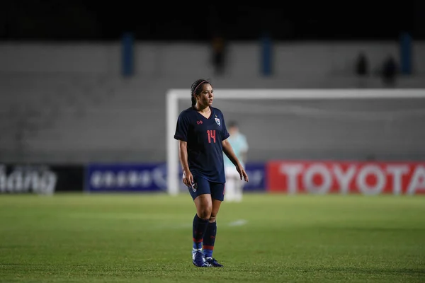 Bangkok Thaïlande 17Août 2019 Khwanrudi Saengchan Joueur Thailand Action Pendant — Photo