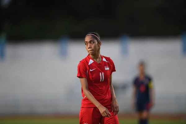 Bangkok Thailand 17Aug2019 Siti Wan Nabilah Razali Player Singapore Action — Stock fotografie