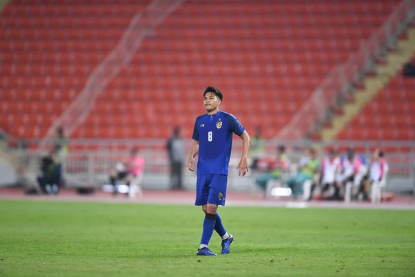 Bangkok Tailândia 9Nov2018 Thitipan Phungjan Jogador Tailândia Ação Durante Copa — Fotografia de Stock