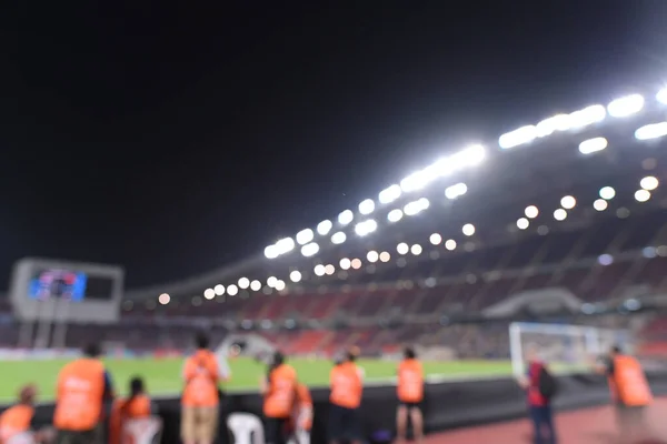 Motion Blur Tailandia Estadio Nacional Durante Aff Suzuki Copa 2018 — Foto de Stock