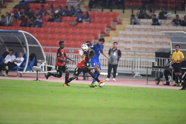 Bangkok Thailand 9Nov2018 Adisak Kraisorn Player Thailand Action Aff Suzuki — Stock Photo, Image