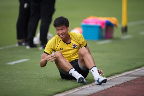 Bangkok Thailand 16Nov2018 Tanaboon Kesarat Thailandspiller Treningen Aff Suzuki Cup – stockfoto