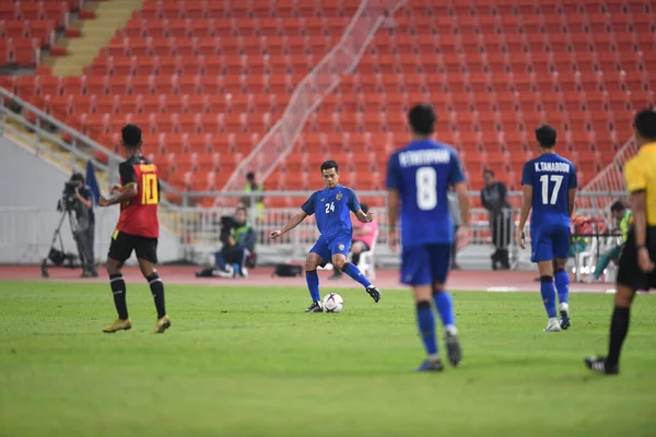 2018年11月9日 在Aff Suzuki杯2018年期间 Korrakod Viriyaudomsiri在泰国与帝汶的比赛中 他在泰国国家体育场 泰国国家体育场 泰国国家体育场 泰国国家体育场 — 图库照片