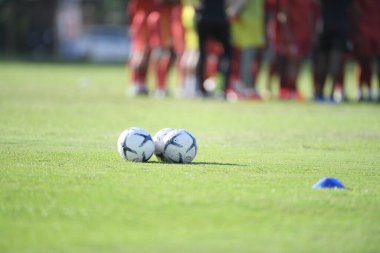 Buriram-Tayland-7 Haziran 2019: Tayland 'a karşı Chang antrenman sahası 1, defin, Tayland