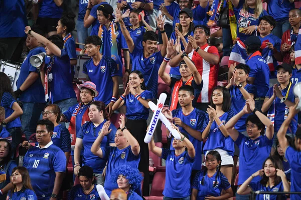 Bangkok Thailandia 17Nov2018 Tifoso Non Identificato Durante Aff Suzuki Cup — Foto Stock