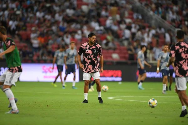 Kallang Singapur Julio 2019 Jugador Juventus Acción Durante Icc 2019 — Foto de Stock