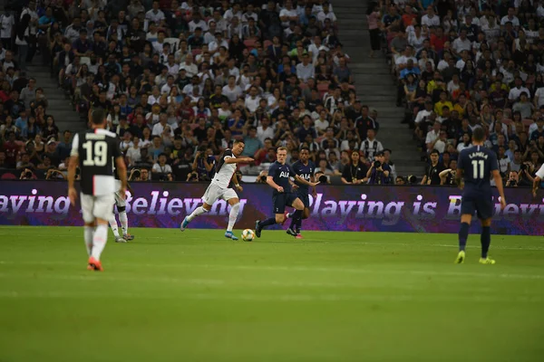 Kallang Cingapura Julho 2019 Cristiano Ronaldo Jogador Juventus Ação Durante — Fotografia de Stock