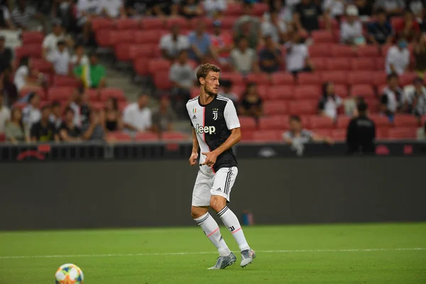 Kallang Singapur Temmuz 2019 Juventus Oyuncusu Juventus Spurs Arasında Singapur — Stok fotoğraf