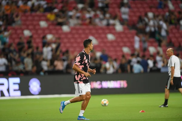 Kallang Singapur Temmuz 2019 Juventus Oyuncusu Cristiano Ronaldo Juventus Spurs — Stok fotoğraf