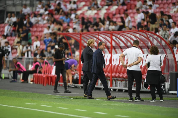 Kallang Singapur Července 2019 Pavel Nedved Viceprezident Juventusu Akci Během — Stock fotografie