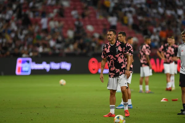 Kallang Singapore July 2019 Player Juventus Action Icc 2019 투스와 — 스톡 사진