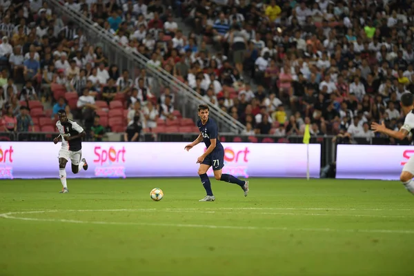 Kallang Singapur Juli 2019 Troy Papageienspieler Von Tottenham Hotspur Aktion — Stockfoto