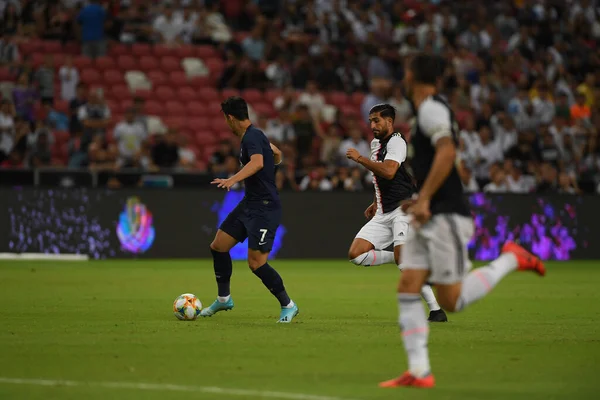 Kallang Singapura Julho 2019 Heung Min Son Player Tottenham Hotspur — Fotografia de Stock