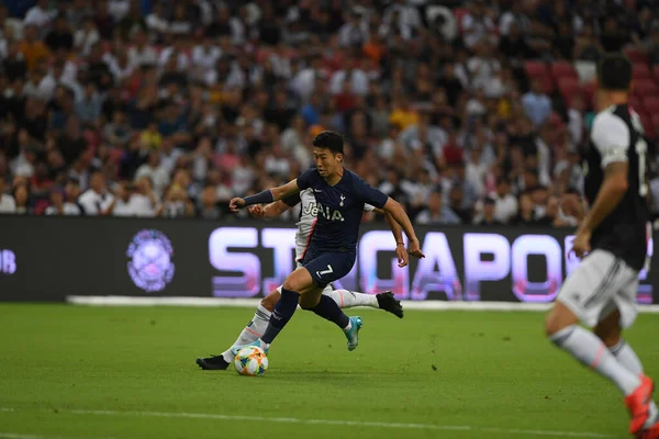 Kallang Singapura Julho 2019 Heung Min Son Player Tottenham Hotspur — Fotografia de Stock