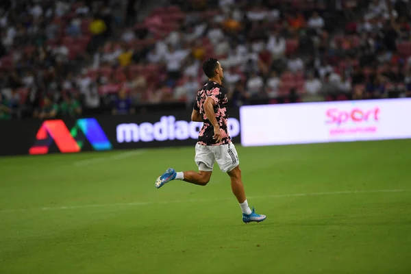 Kallang Singapur Juli 2019 Cristiano Ronaldo Spieler Von Juventus Turin — Stockfoto