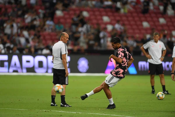 Kallang Singapore July 2019 Player Juventus Action Icc 2019 Juventus — Stock Photo, Image