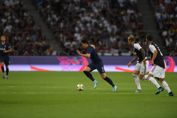 Kallang Singapura Julho 2019 Heung Min Son Player Tottenham Hotspur — Fotografia de Stock